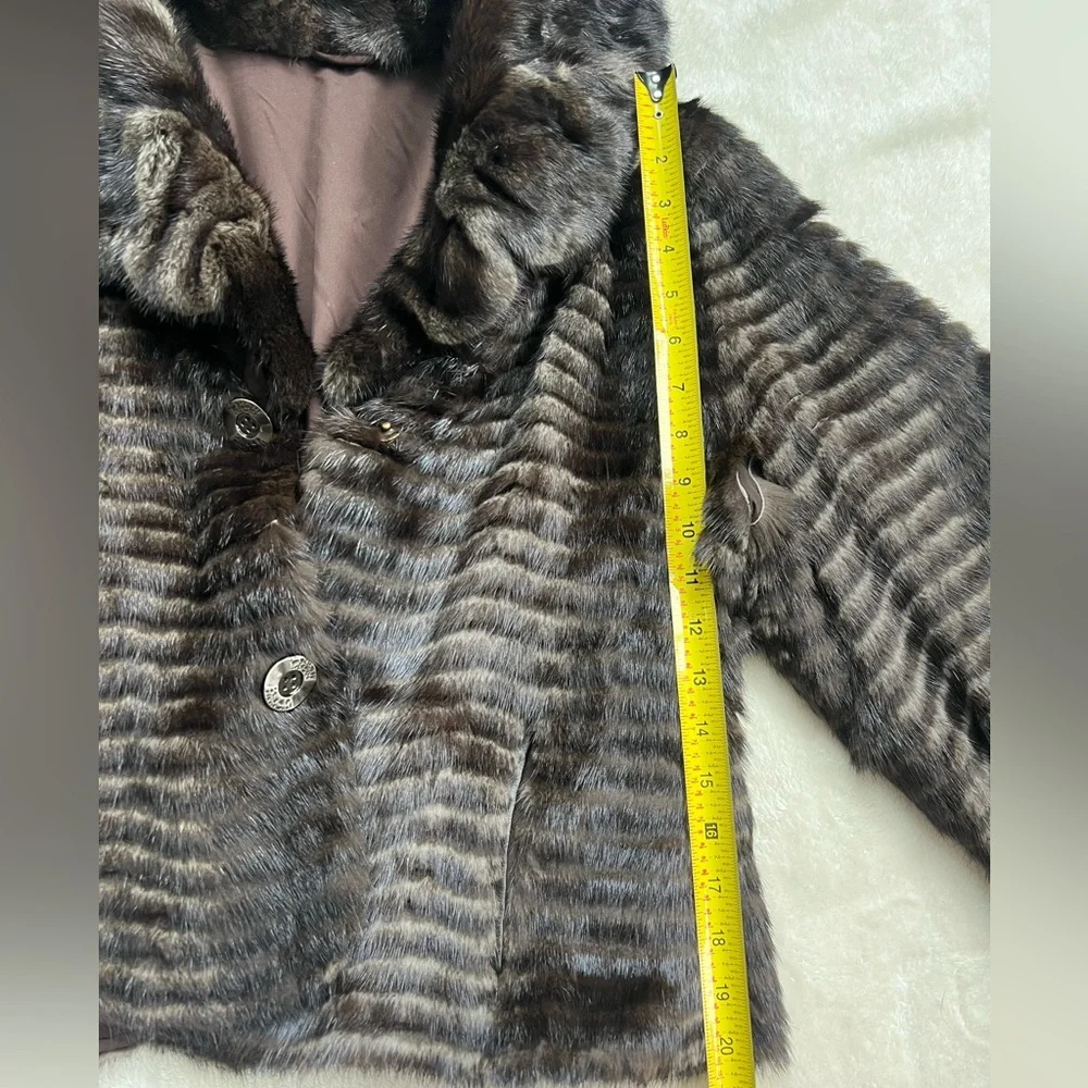 Beautiful genuine mink coat - IT size 44 - Picture 6 of 10